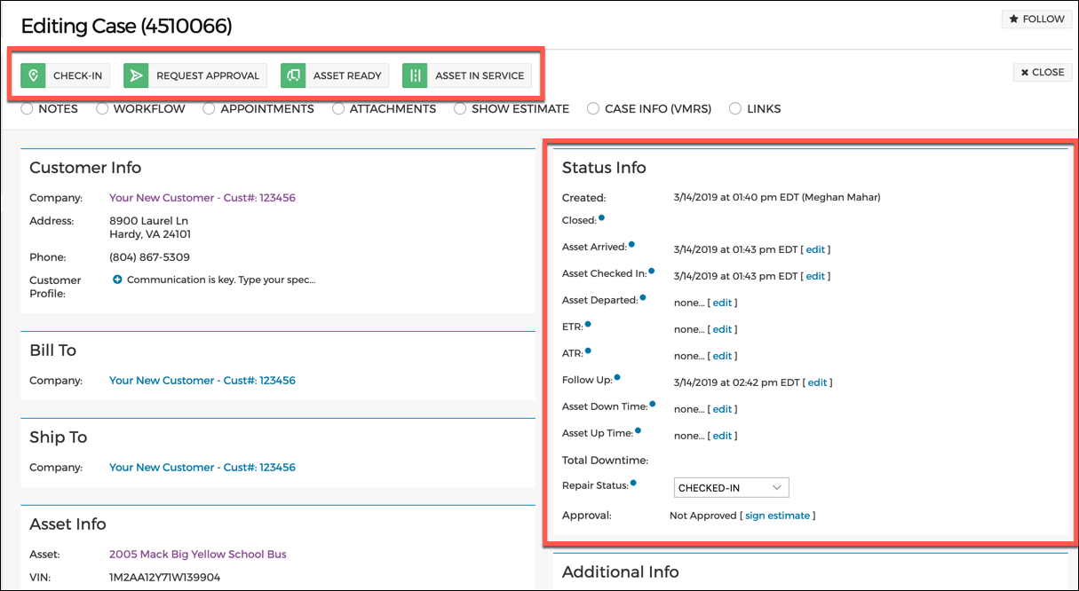 View Case Status Information PACCAR Solutions