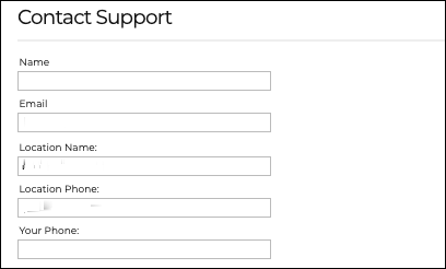 How do I contact support?